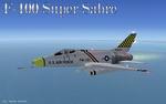 F-100F Super Sabre 474 TFW Fighter 